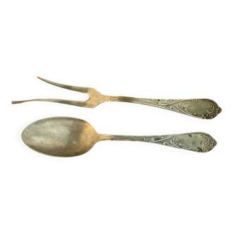 Vintage gold cutlery