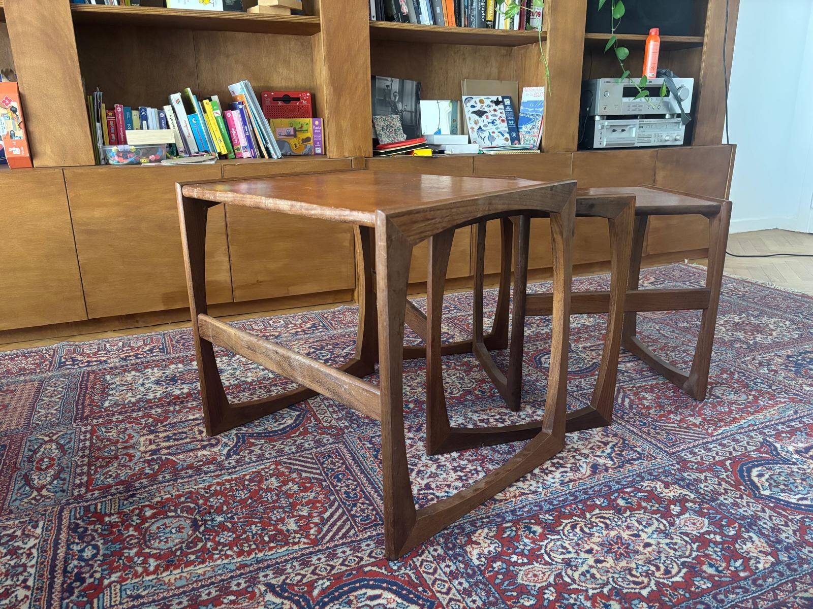 Scandinavian nesting table