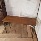 Table desk double school desk 1960