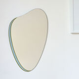 Vintage asymmetrical mirror, H51,5cm