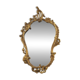Miroir Cornucopia en bronze de style Louis XV