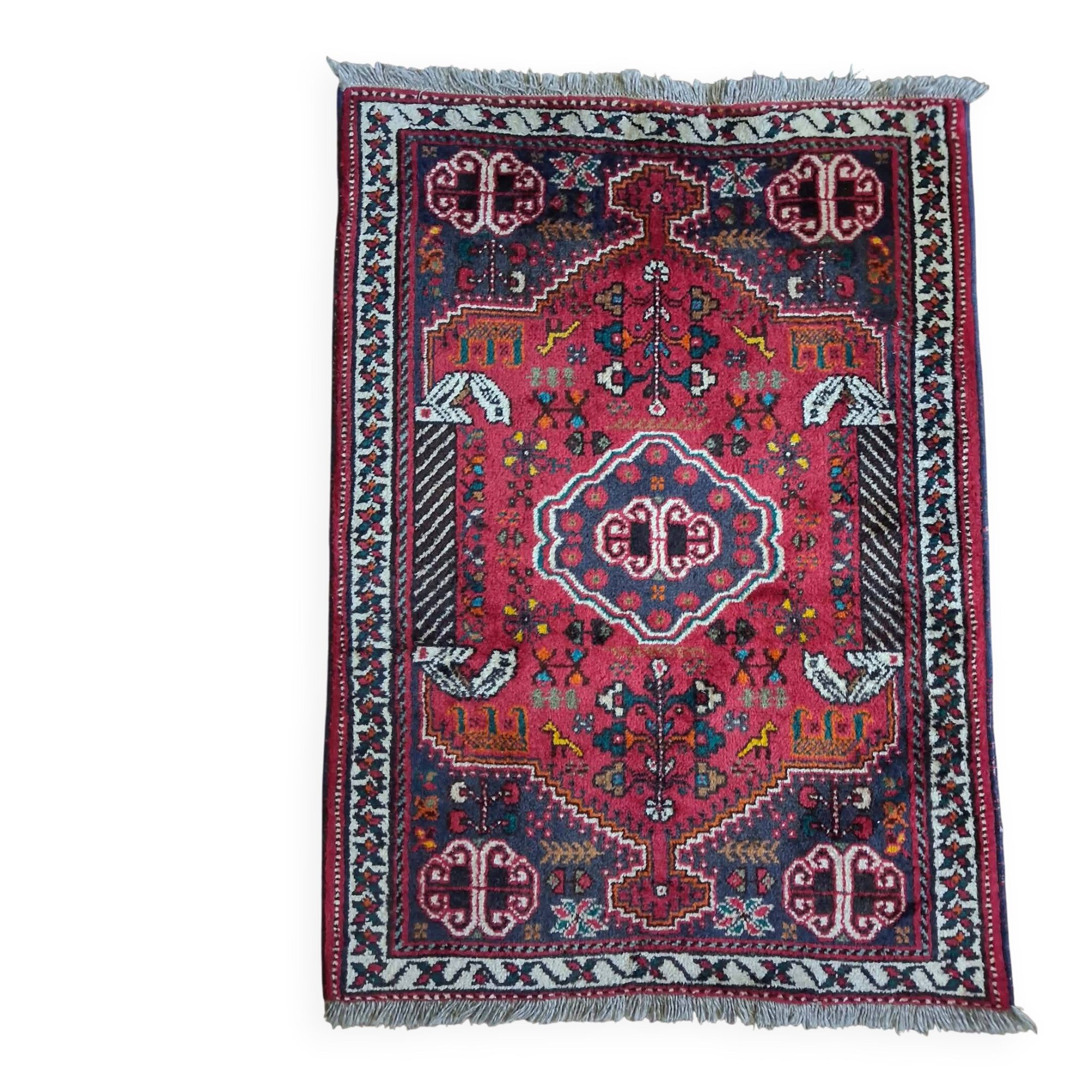 Tapis Persan Qashqaï fait main 140x100cm