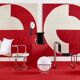 Garrault Delord Prisunic Monoprix design lamp limited edition 210 copies signed vintage Space Age opaline