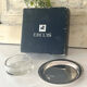 Silver plated butter dish with crystal insert by Ercuis, original box