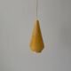 Suspended lamp with yellow Rotaflex shade by Yasha Heifetz, 1960s, Germany