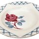 1920s Deep Plate Badonviller France Half-Porcelain