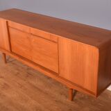 Enfilade retro en teck  Clausen & Søn danois des années 1960