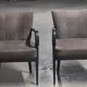 Paire de fauteuils bridge contemporains