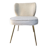 Fauteuil Vintage • Chauffeuse • 1950-1960