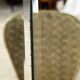 Vintage 80'S 3-panel beveled mirror screen