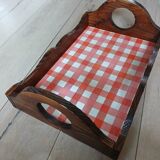Old wooden tray