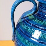 Vase Bitossi, Rimini blu , Aldo Londi ,1970.