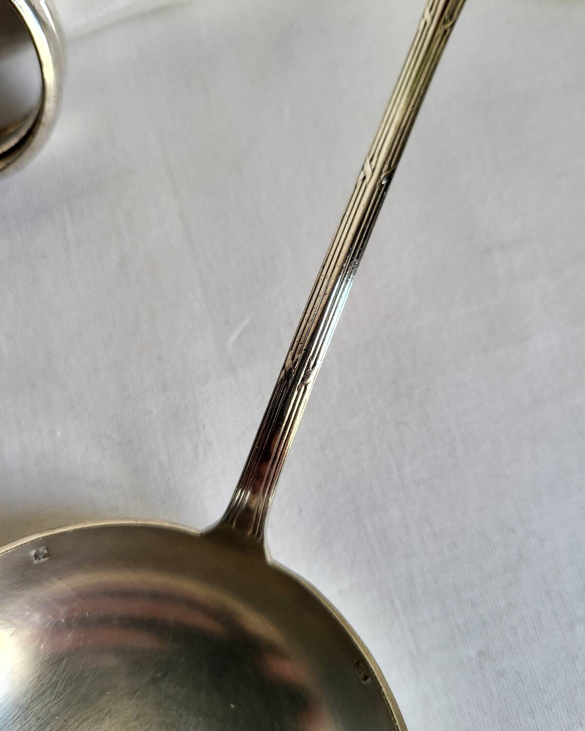 Silver Metal Sauce Ladle