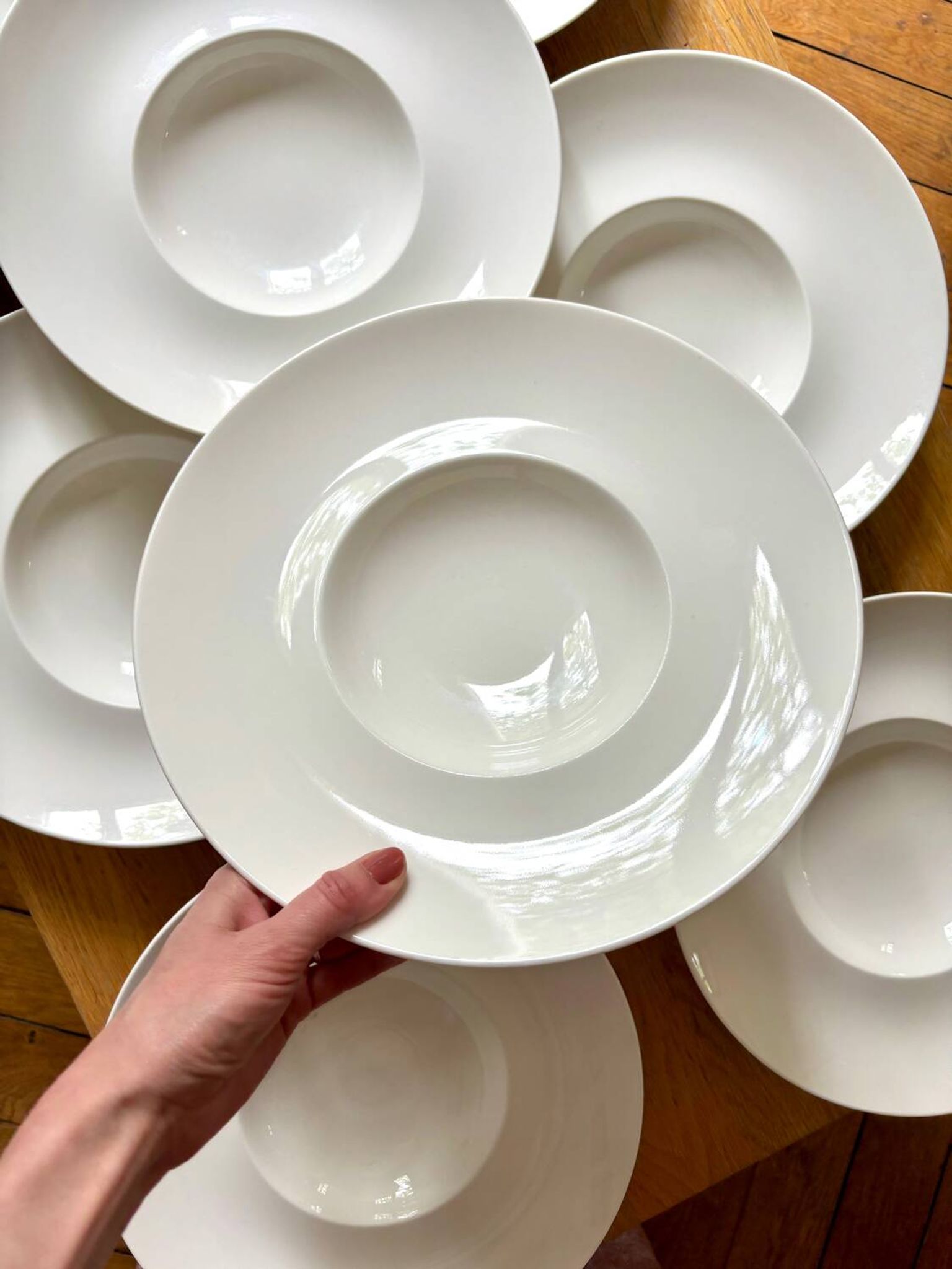 Villeroy and Bosh serving soup plates