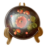 Vintage Ukrainian wall plate from 1994 painted by a Ukrainian artist