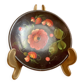 Vintage Ukrainian wall plate from 1994 painted by a Ukrainian artist