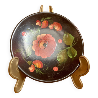 Vintage Ukrainian wall plate from 1994 painted by a Ukrainian artist