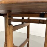 Antique winegrower's table in solid walnut