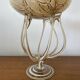 Antique medusa cup josefina krosno multi-layer blown glass vintage