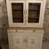 Old pine sideboard, stained