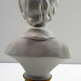 Porcelain children's bust of Limoges Tharaud