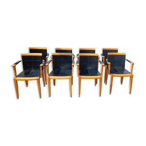 Suite de 8 chaise ARO