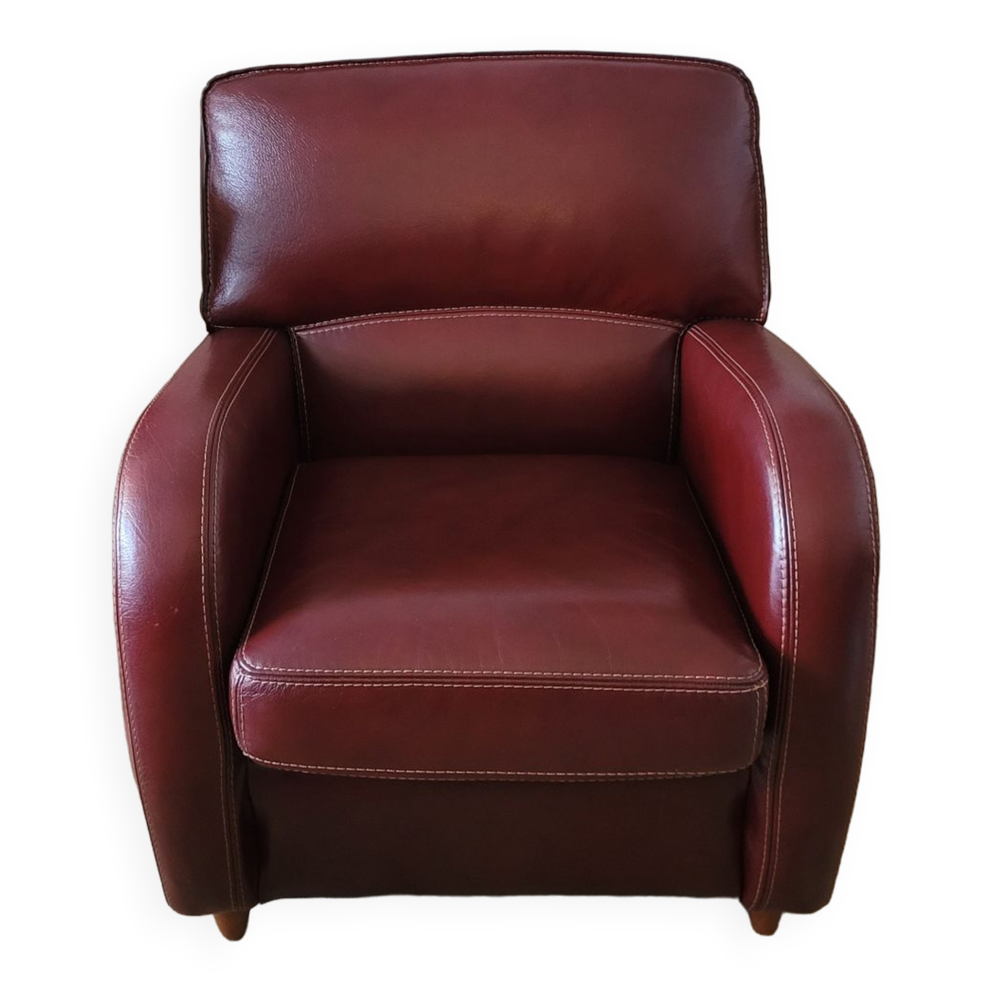 Fauteuil cuir