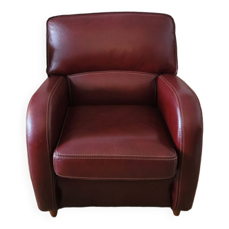 Leather armchair