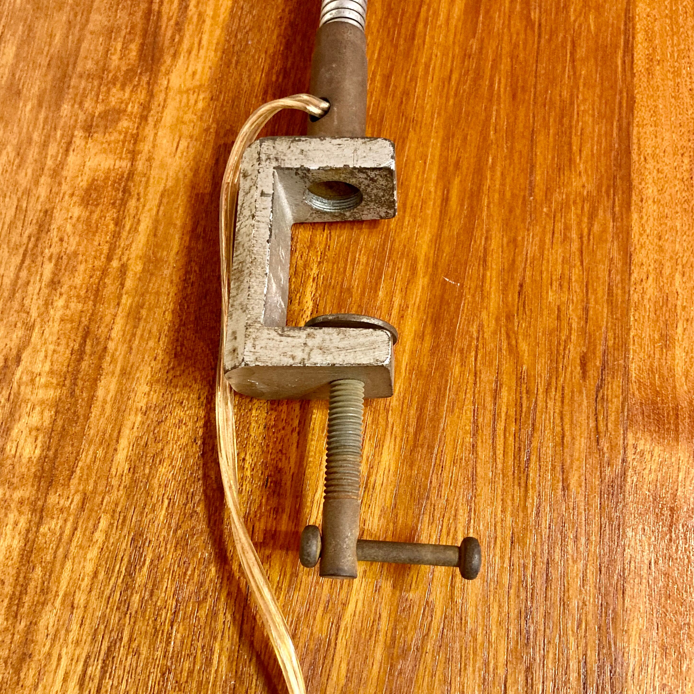 Large modular industrial lamp 1950.