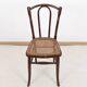 Old cane bistro chair