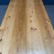 Grande table à draperie en bois antique