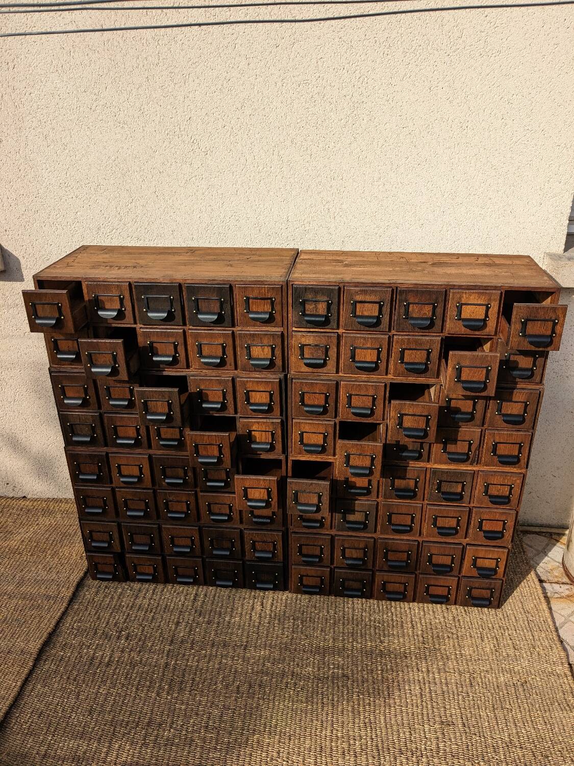 Trade furniture with drawers - cabinetmaker / apothecary furniture