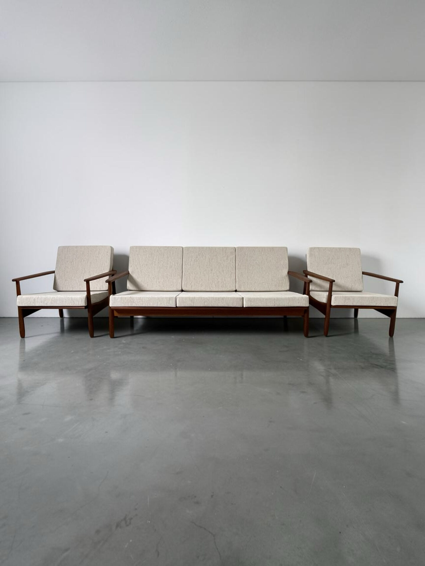 Salon scandinave en teck 1960