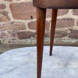 vintage Baumann Scandinavian stool, French stool chic 1980