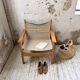 Safari chair in pine by Rold Rastad and Adolf Relling, 1960.