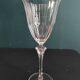 Set of 6 French wine glasses, Cristal D'Arques, mod. Diamantis