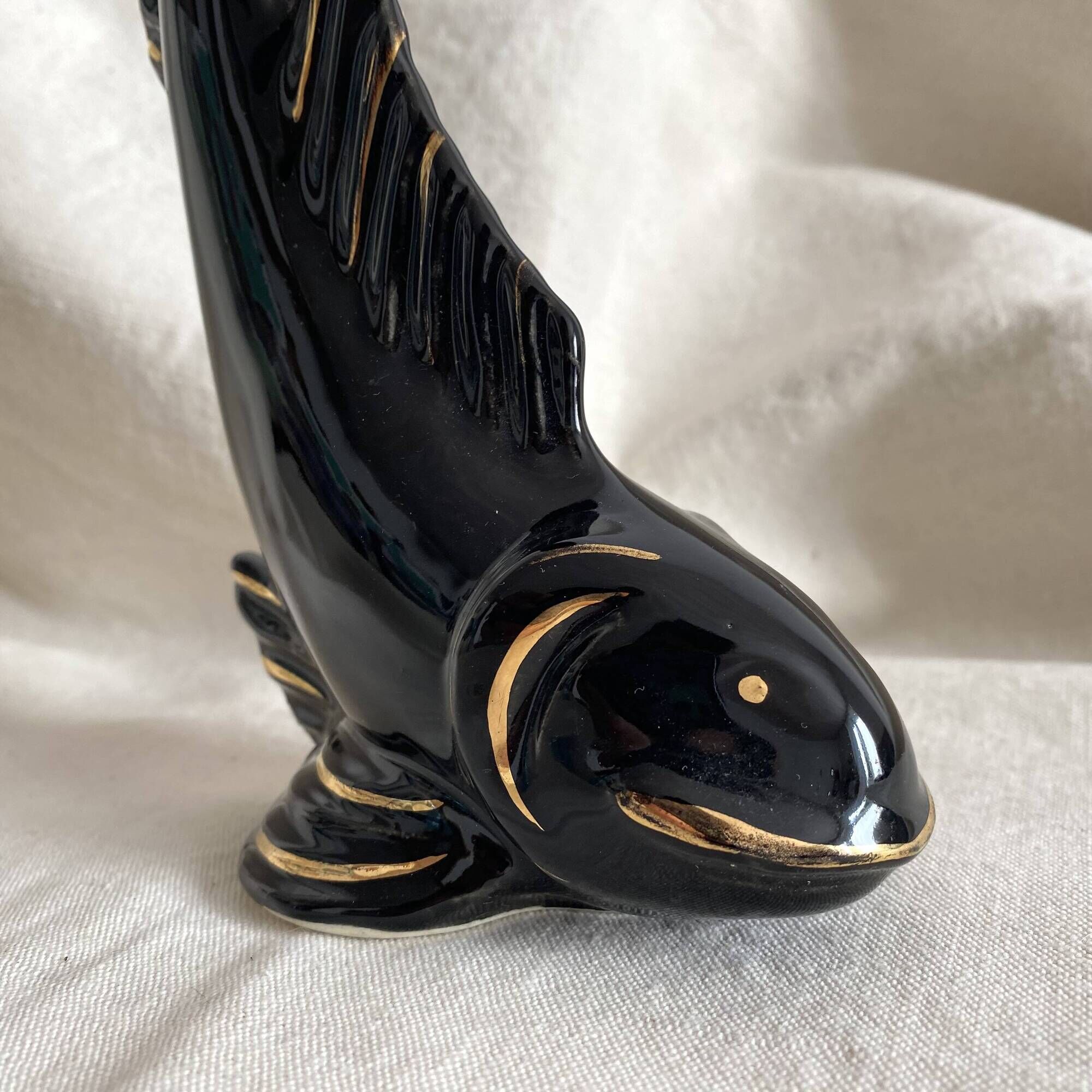 60s fish vase