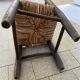 Chaise en bois et canage enfant