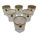 Set of 6 RCR lead crystal whisky glasses, 24% ABV, Italy
