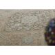 1970s Vintage Persian Handmade Wool Orange Area Rug 251x320