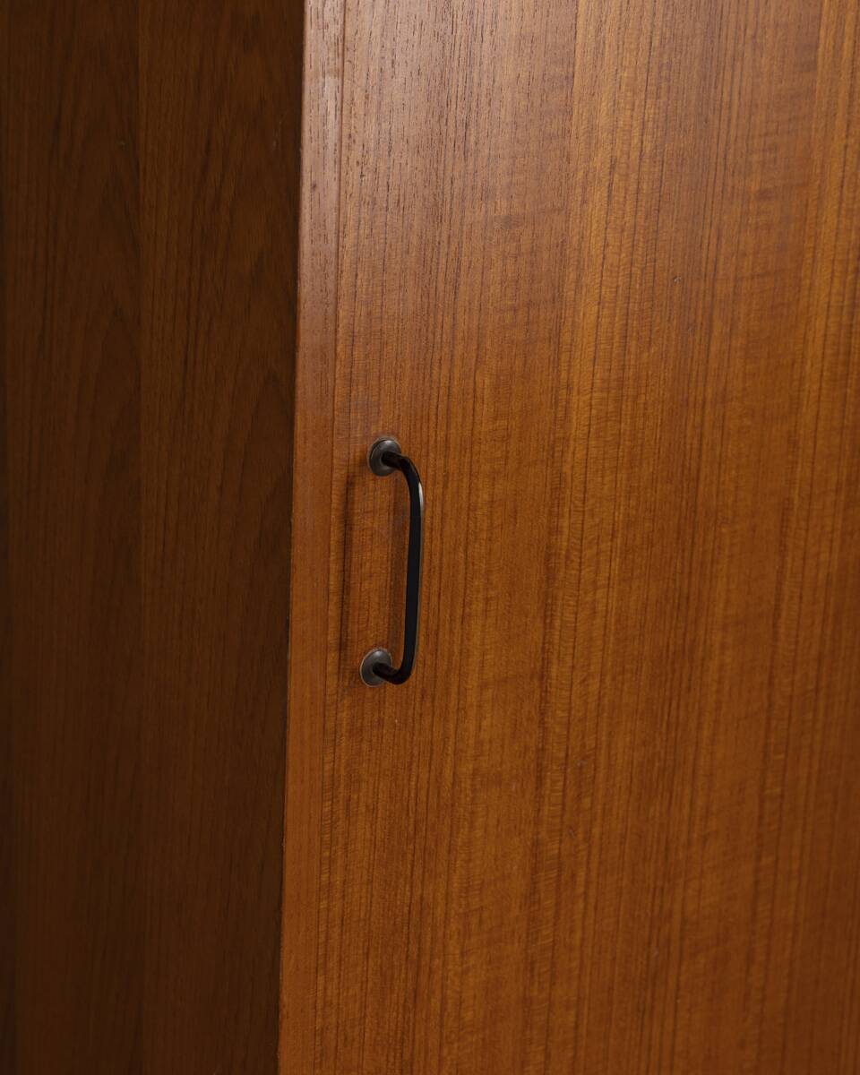 Vintage 1960s wooden wardrobe designed by ZAM Milano Italy