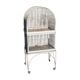 Vintage aviary, foot cage on wheels 147x67x49cm.