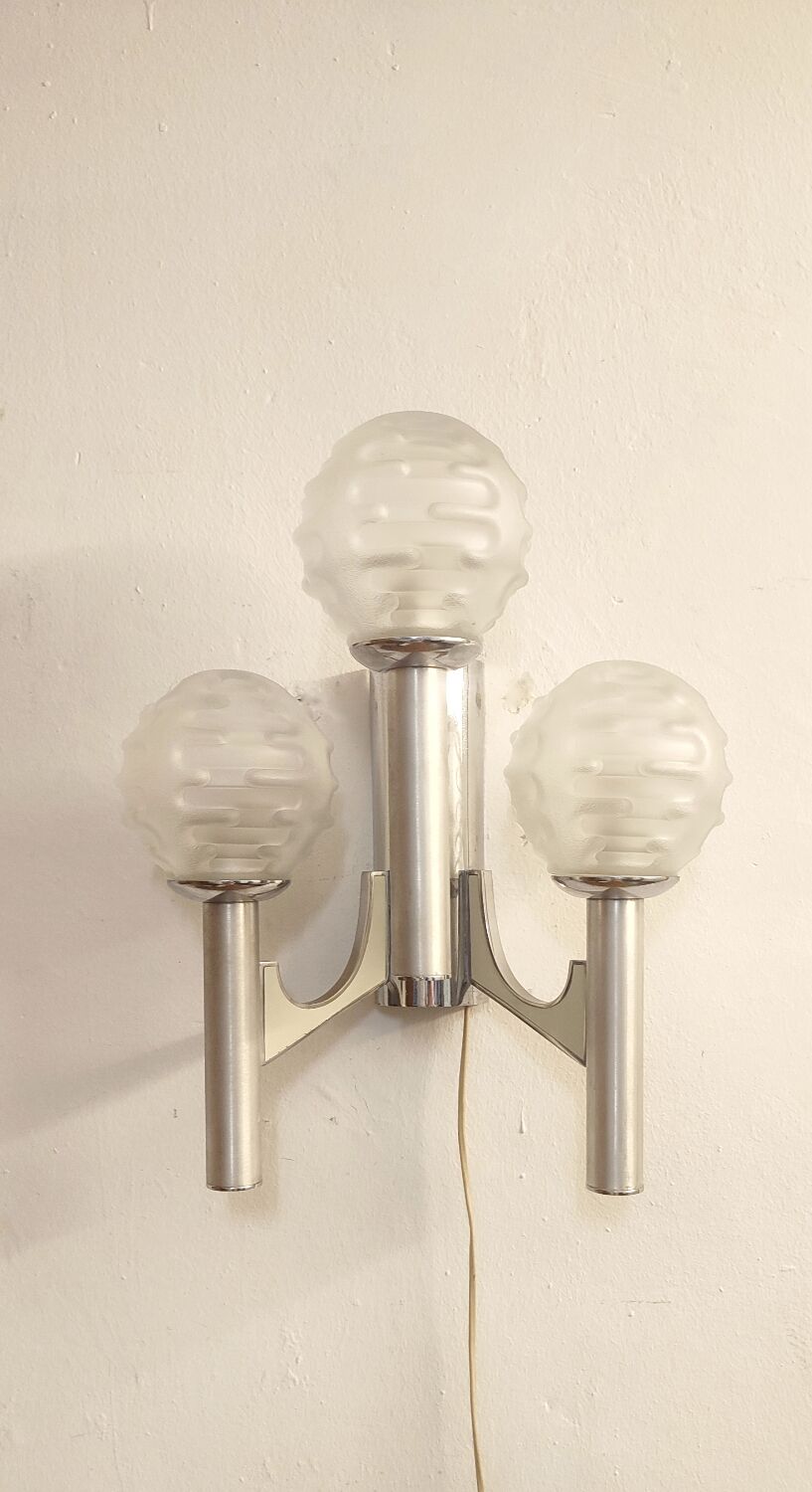 Applique murale Sciolari. Italie, années 1970.