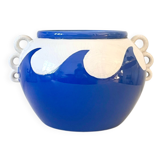 Ceramic cache pot vase