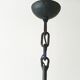 1970 vintage brutalist hanging lamp