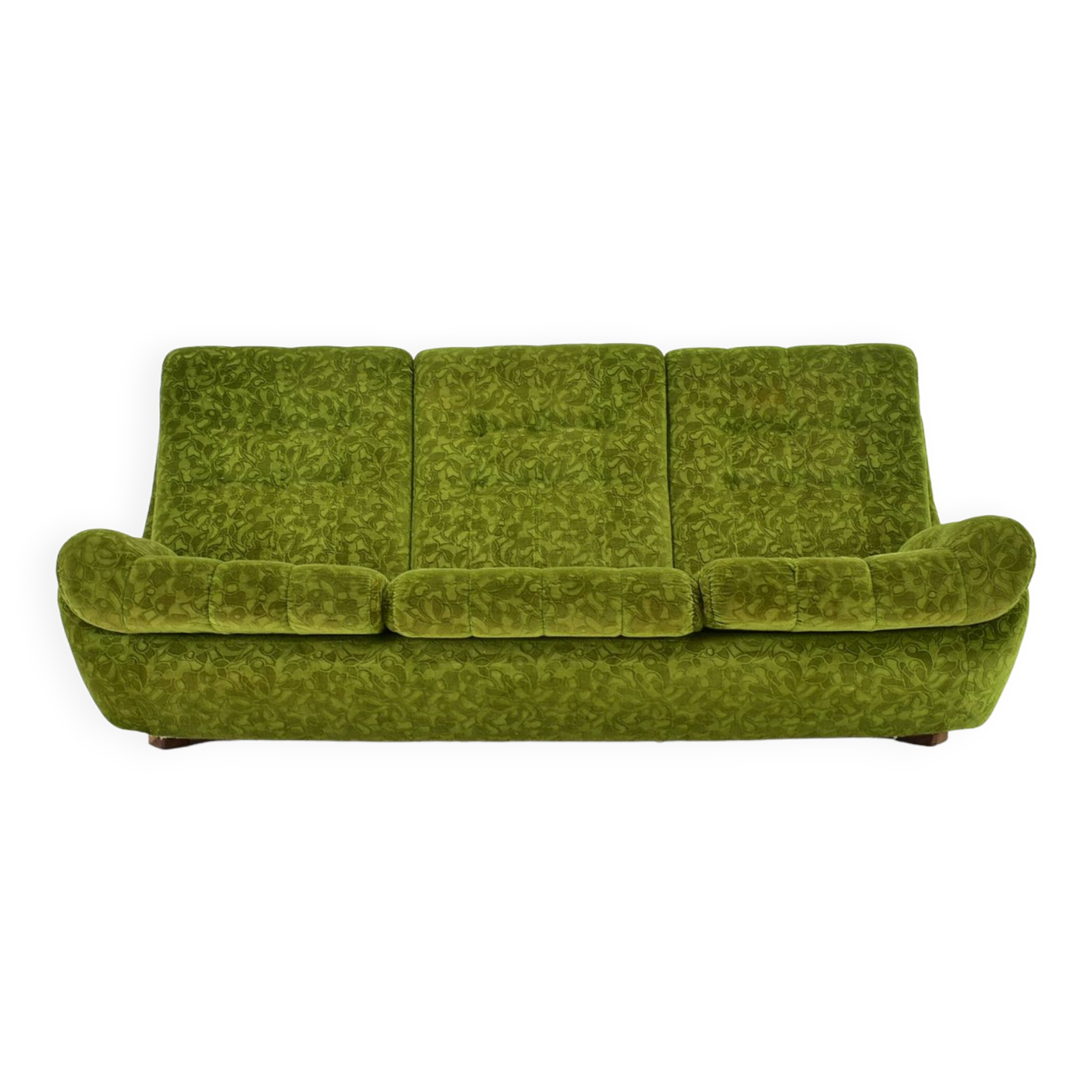 Big Design Three-Seat Sofa Atlantis,Czechoslovakia 1970s