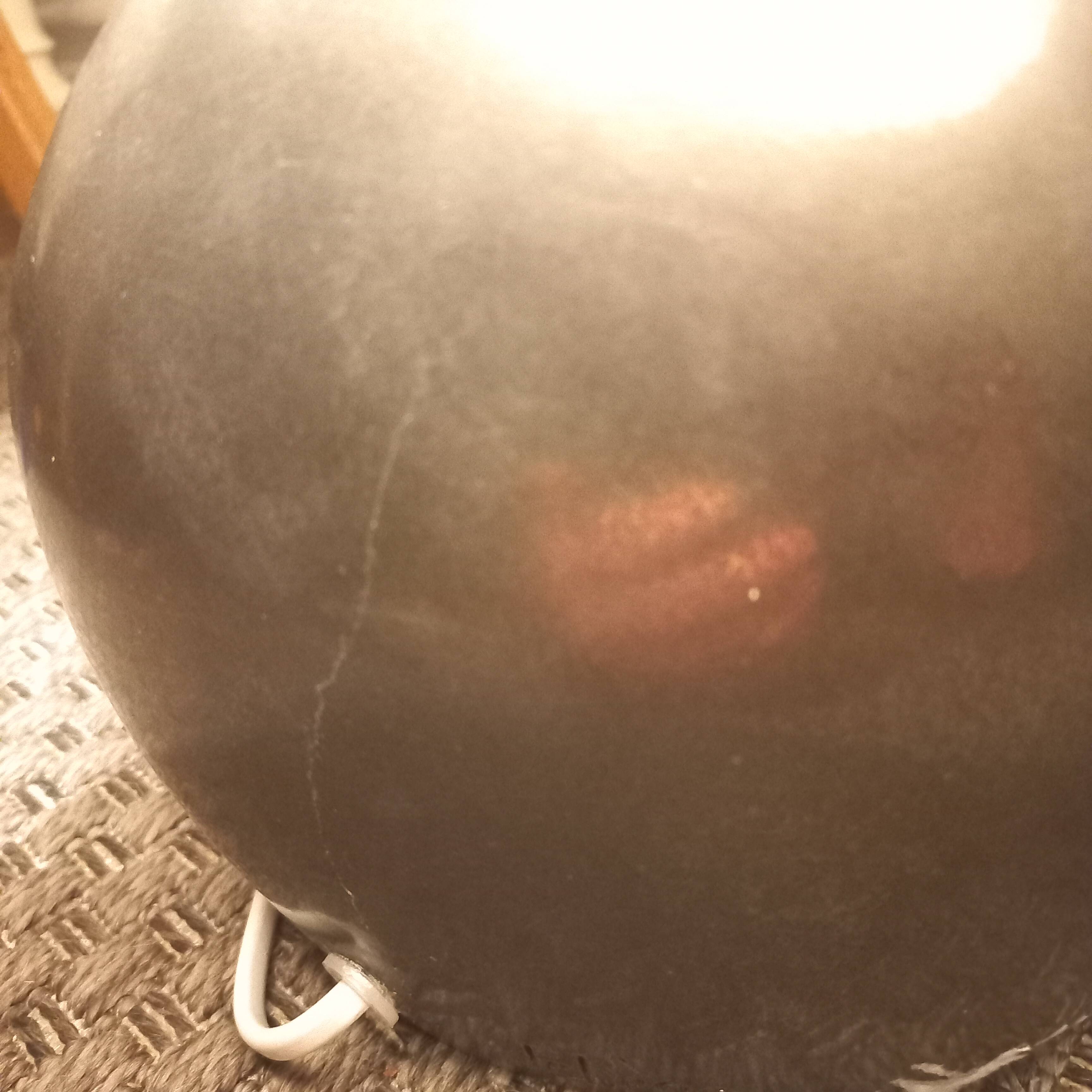 Horus Lamp - Georges Deliège signed ceramic - Art Deco style (circa 1970)