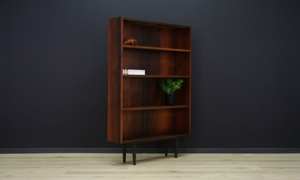 Retro rosewood bookcase
