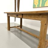 Extendable oak table, 1950s
