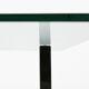 Italian marble and glass coffee table Ca.1970